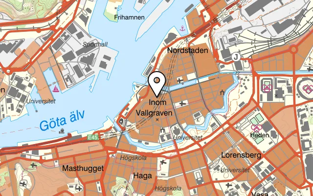 Karta som visar Helena's på Berzeliigatan 13, 412 53 Göteborg