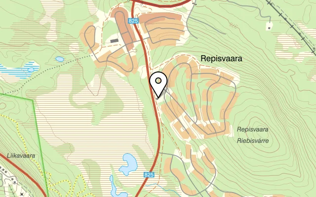 Karta som visar Glada kocken på Repisvara, Pelikangatan 2, 982 41 Gällivare