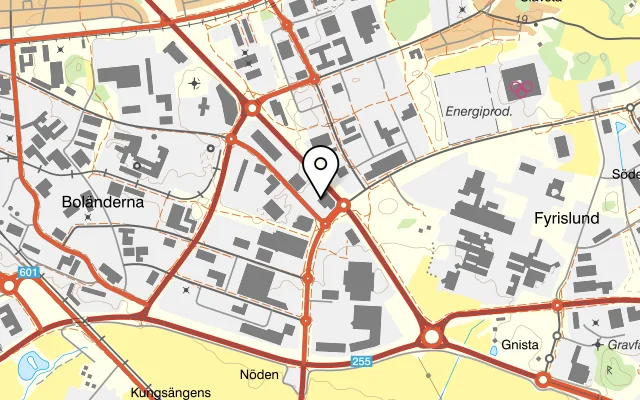 Karta som visar Ken's på Bolandsgatan 20, 753 23 Uppsala