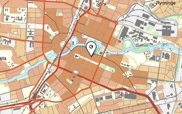 Karta som visar Texas Longhorn på Kungsgatan 4-6, 702 11 Örebro