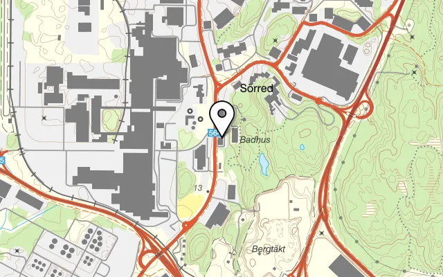 Karta som visar City's Lunchcafé & Konditori på Kungsgatan 19, 411 19 Göteborg