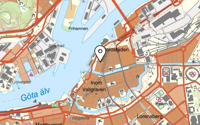 Karta som visar Ölrepubliken på Kronhusgatan 2B, 411 13 Göteborg, Sweden