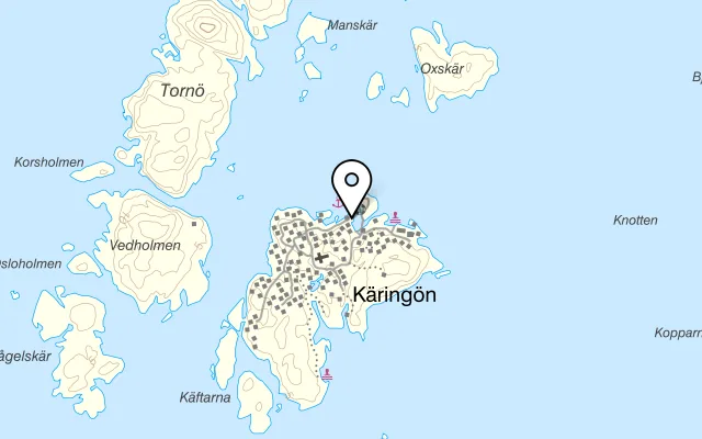 Karta som visar Bengtssons Körv & Grill på Skeppersholme 103, 474 74 Käringön