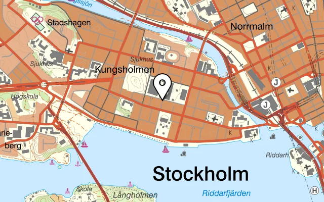 Karta som visar Mooncake på Bergsgatan 33, 112 28 Stockholm