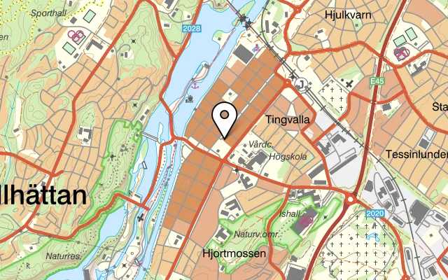Karta som visar Savoy på Kungsgatan 38, 461 30 Trollhättan