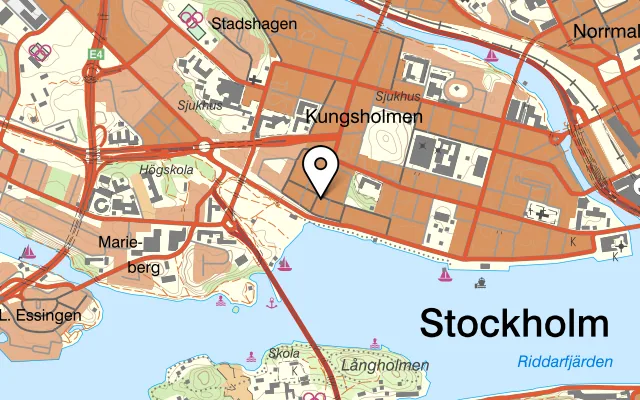 Karta som visar Mamadou på Sankt Eriksgatan 6, 112 39 Stockholm