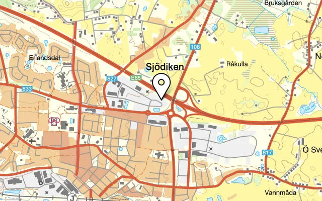 Karta som visar Svea på Företagsgatan 19, 233 51 Svedala