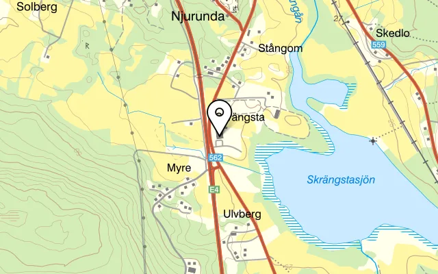 Karta som visar Myre Diner på Myre 101, 862 95 Njurunda