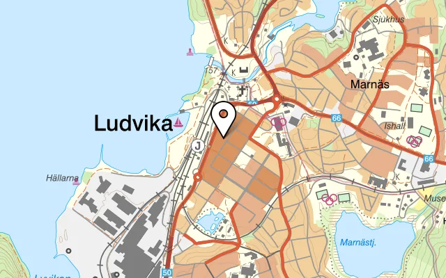 Karta som visar Chinatown på Carlavägen 2, 771 30 Ludvika