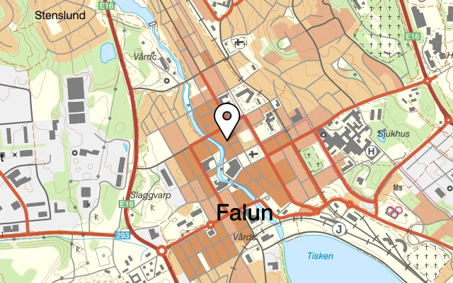 Karta som visar Mimos på Fyrislundsgatan 39L, 754 44 Uppsala