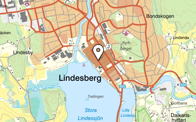 Karta som visar Fenix på Stortorget, 736 30 Kungsör