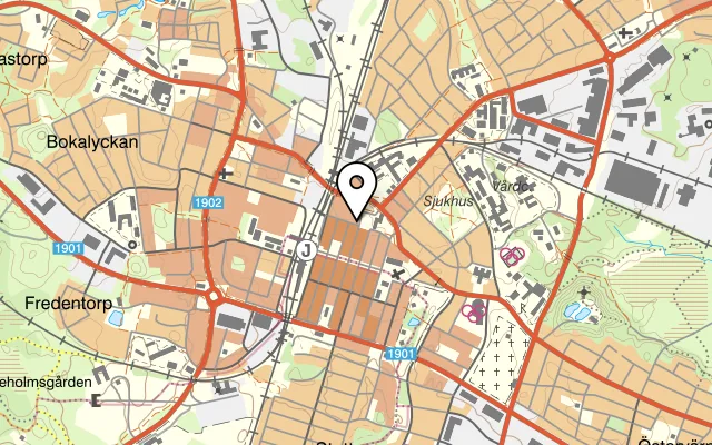 Karta som visar Casablanca på Tingshusgatan 5, 281 31 Hässleholm