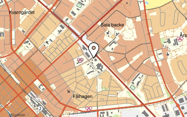 Karta som visar Lovely India på Björkgatan 6, 753 24 Uppsala