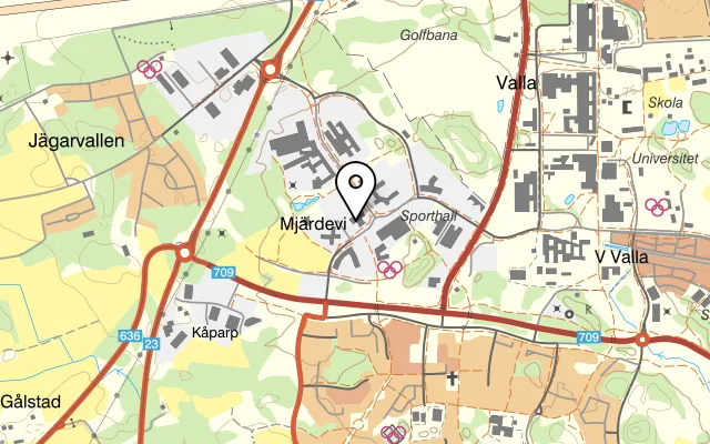 Karta som visar Chili & Lime på Teknikringen 10, 583 30 Linköping