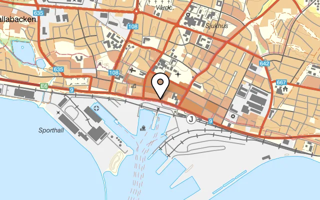 Karta som visar Restaurang SultanTrelleborg på Algatan 30, 231 42 Trelleborg