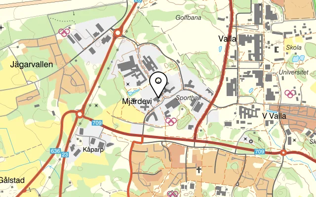 Karta som visar Brödernas Kök på Teknikringen 10, 583 30 Linköping