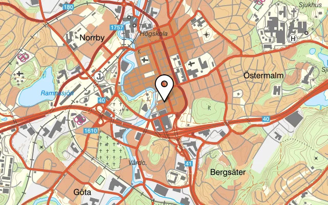 Karta som visar Cecil på Lilla torget 2, 572 30 Oskarshamn