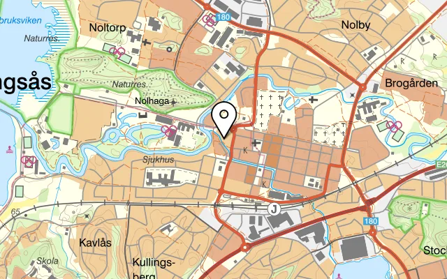 Karta som visar Momenti Liberi på Västra Ringgatan 7, 441 33 Alingsås