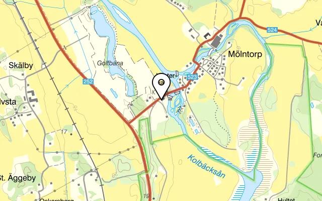 Karta som visar Westerqwarn Pub & Restaurang på Västerkvarnsvägen 4, 734 93 Kolbäck