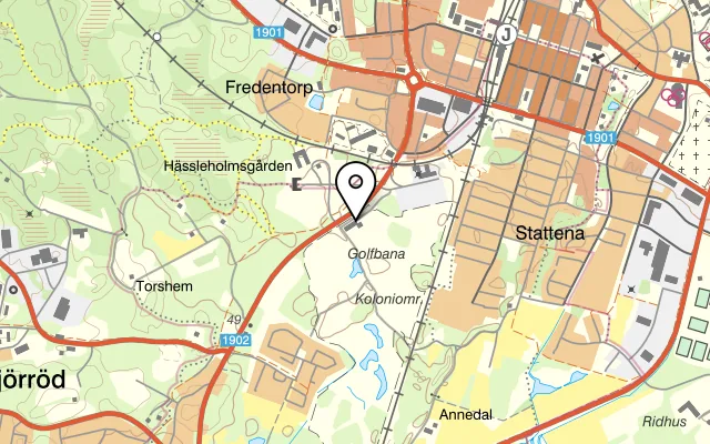 Karta som visar Stinsen på Rosenlundsgatan 23, 118 63 Stockholm
