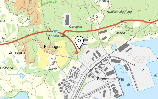 Karta som visar Hamnrestaurangen på 806 47 Gävle