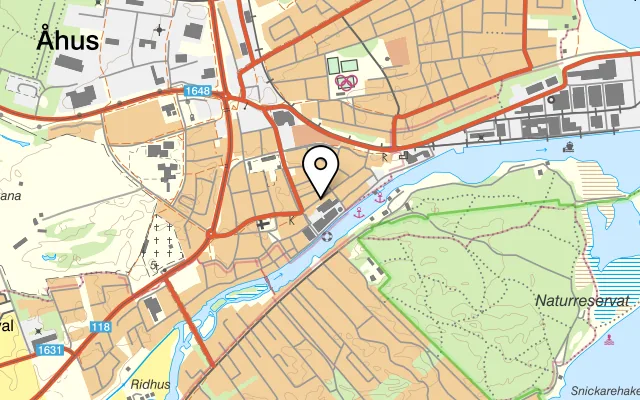 Karta som visar Pizzeria Rio på Stora Norregatan 21, 261 32 Landskrona