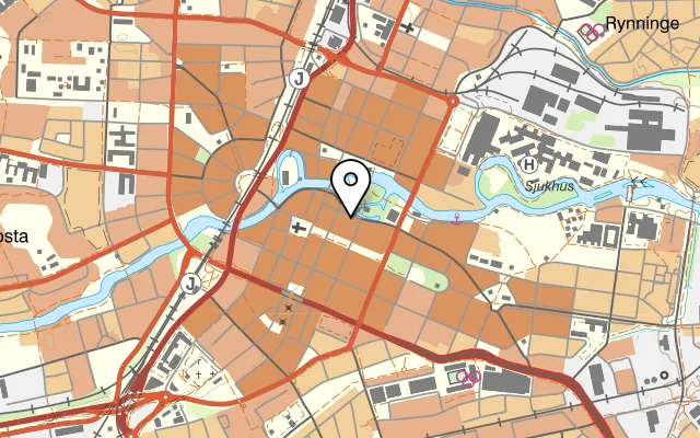 Karta som visar Pitcher's på Engelbrektsgatan 8, 702 12 Örebro, Sweden