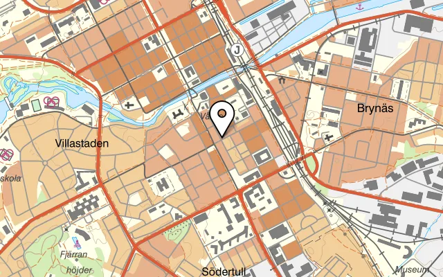 Karta som visar Pizzeria Napoletana på Norra Skeppargatan 6, 803 20 Gävle