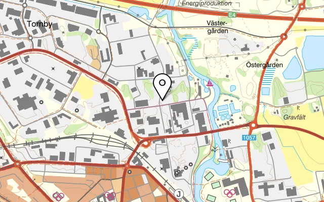 Karta som visar Restaurang Oscar på Roxengatan 7, 582 73 Linköping