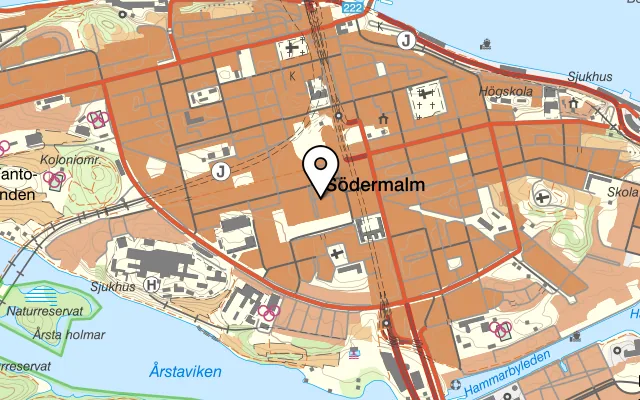 Karta som visar Nem Nem på Åsögatan 90, 118 29 Stockholm