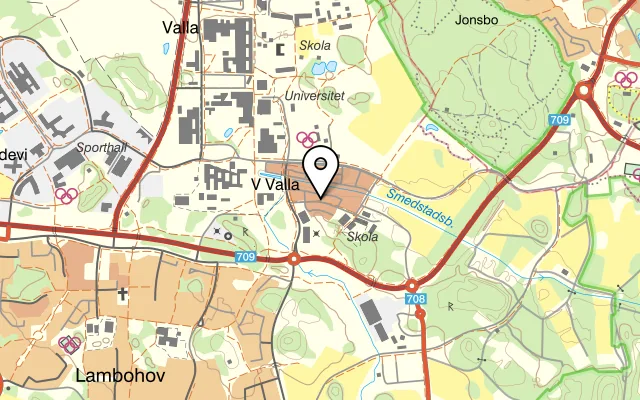Karta som visar Bestia på Lärdomsgatan 11, 583 28 Linköping
