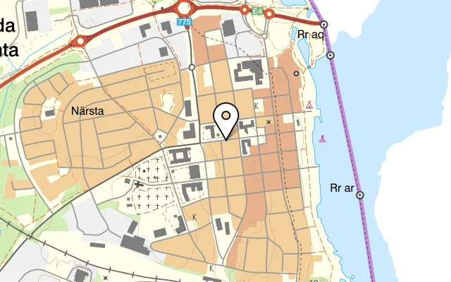 Karta som visar Restaurang Leilani på Köpmansgatan 15, 953 32 Haparanda, Sweden