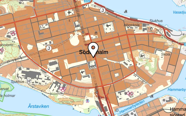 Karta som visar Himlen på Götgatan 78, 118 30 Stockholm