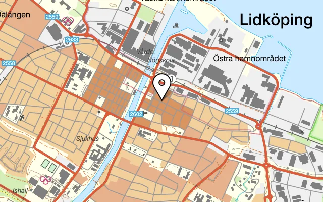 Karta som visar Italia på Skaragatan 5, 531 32 Lidköping