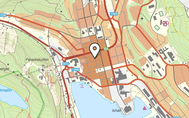 Karta som visar Salt & Peppar på Utmarksvägen 33, 802 91 Gävle