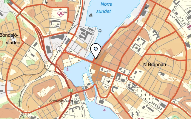 Karta som visar Restaurang Stadt på Gamla Stadens torg 1, 531 32 Lidköping