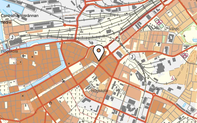 Karta som visar Dal Sud på Ringgatan 1B, 212 18 Malmö