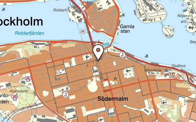 Karta som visar Oliver Twist på Repslagargatan 6, 118 46 Stockholm, Sweden