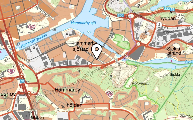 Karta som visar Kalf & Hansen på Mariatorget 2, 118 49 Stockholm