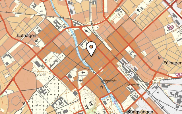 Karta som visar Kardemumma på Svartbäcksgatan 17, 753 20 Uppsala