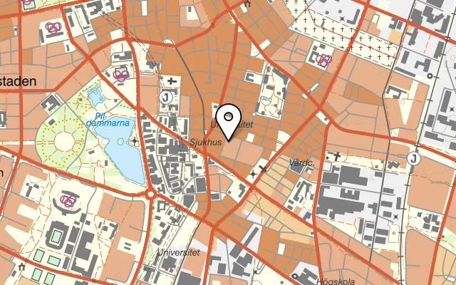 Karta som visar Azalee Restaurang på Claesgatan 8, 214 26 Malmö