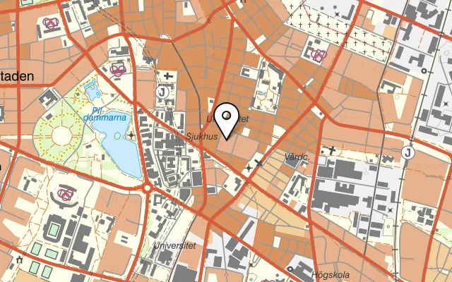 Karta som visar Locali på Nordenskiöldsgatan 11a, 211 29 Malmö