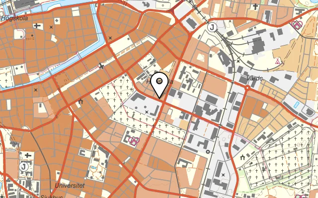Karta som visar La Passione på Industrigatan 10H, 212 52 Malmö