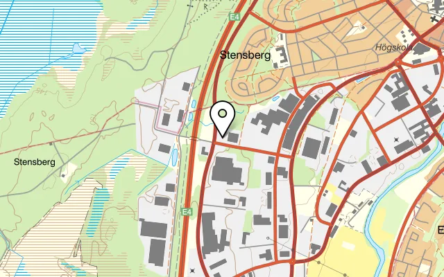 Karta som visar Ryssby Hotell på Storgatan 2, 341 76 Ryssby