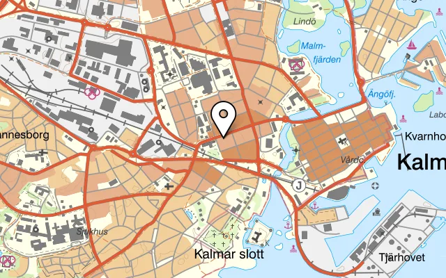Karta som visar Thai Taste Esplanaden på Esplanaden 6, 392 33 Kalmar