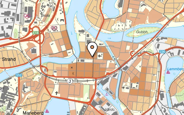 Karta som visar Pitchers på Kungsgatan 12, 652 24 Karlstad, Sweden