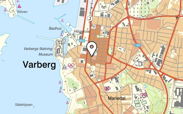 Karta som visar Big Boys på Västra Vägen 1, 852 34 Sundsvall