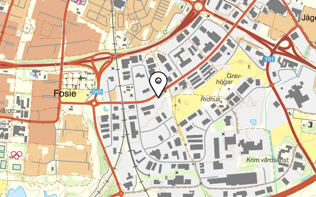 Karta som visar Cosmos på Agnesfridsvägen 194, 213 75 Malmö