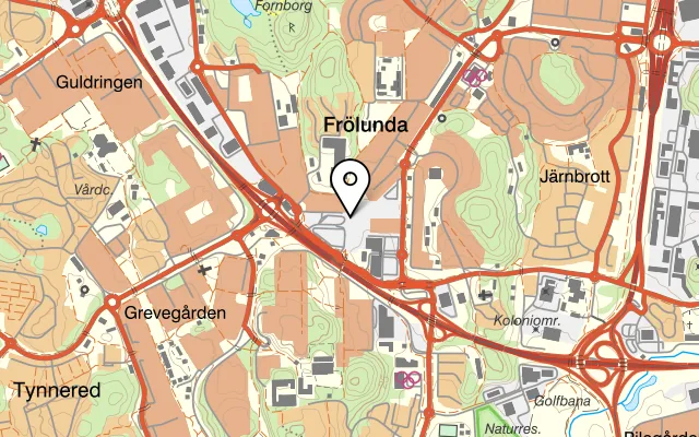 Karta som visar Da Mario på 421 44 Västra Frölunda