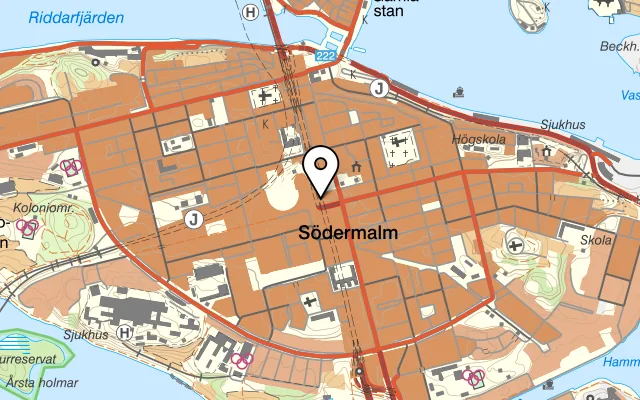 Karta som visar Waipo på Jakobsbergsgatan 15, 111 44 Stockholm